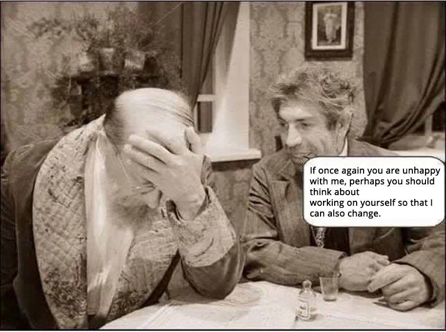 work on yourself